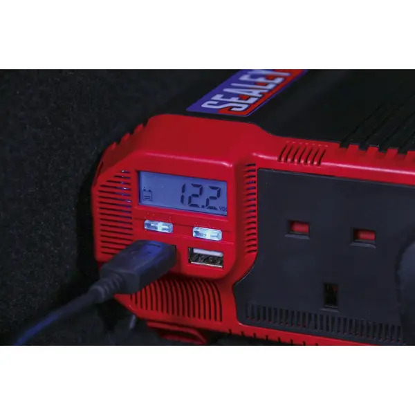 Sealey PI2000 Modified Sine Wave Power Inverter 2000W 12V