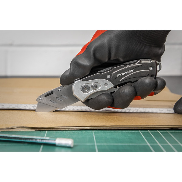 Premier Locking Pocket Knife Twin-Blade