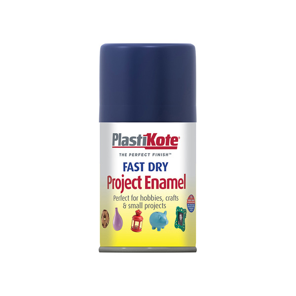 PlastiKote PKT103S Fast Dry Enamel Aerosol Night Blue 100ml