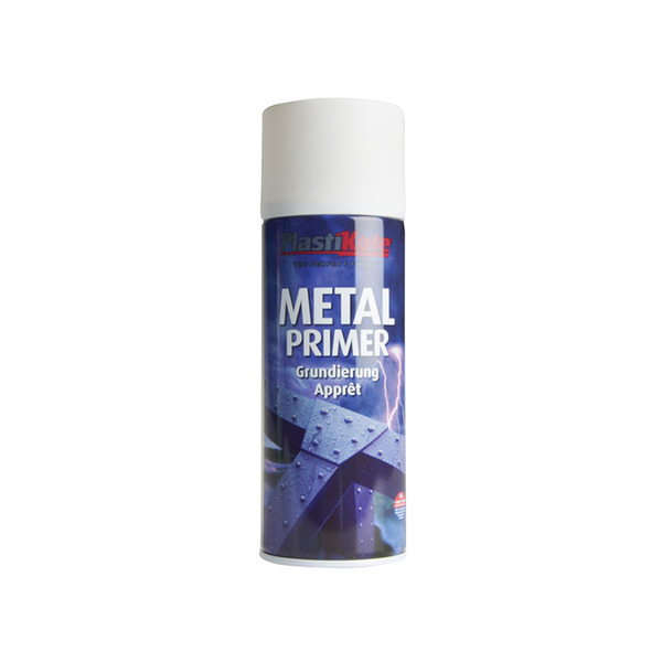 PlastiKote PKT10598 Metal Primer Spray White 400ml