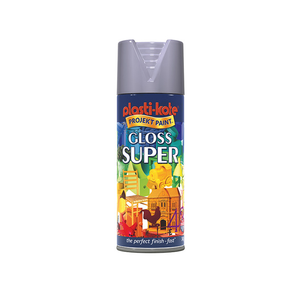 PlastiKote PKT1149 Gloss Super Spray Aluminium 400ml