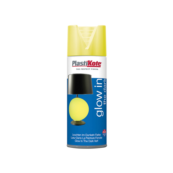 PlastiKote PKT117002 Glow in the Dark Spray Paint 400ml