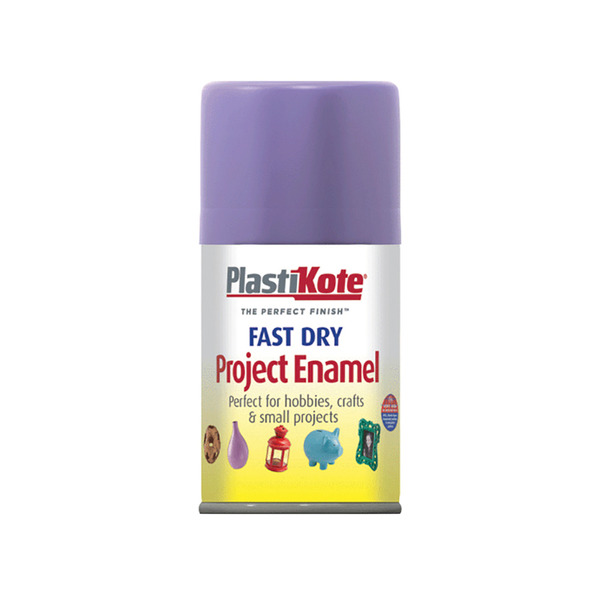 PlastiKote PKT120S Fast Dry Enamel Aerosol Lavender 100ml