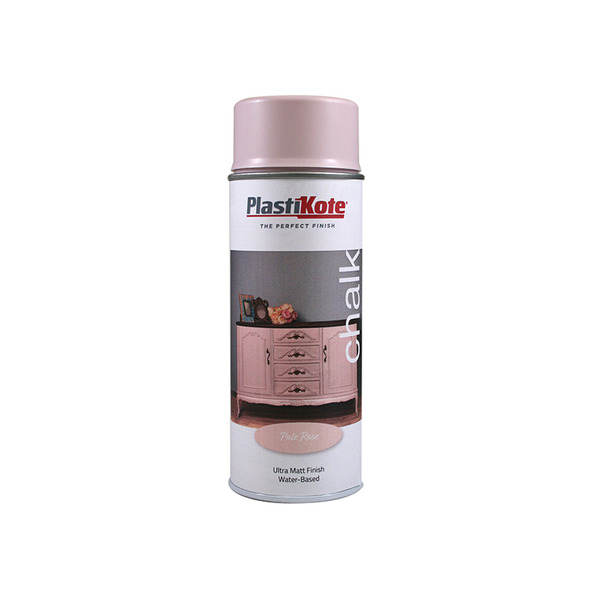 PlastiKote PKT27105 Chalk Finish Spray Pale Rose 400ml