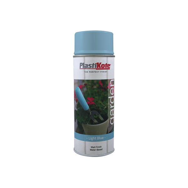 PlastiKote PKT27205 Garden Colours Spray Paint Light Blue 400ml