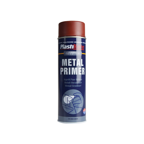 PlastiKote PKT779 Industrial Primer Spray Red Oxide 500ml