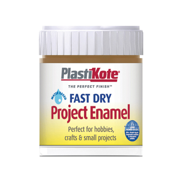 PlastiKote PKTB17W Fast Dry Enamel Paint B17 Bottle Nut Brown 59ml
