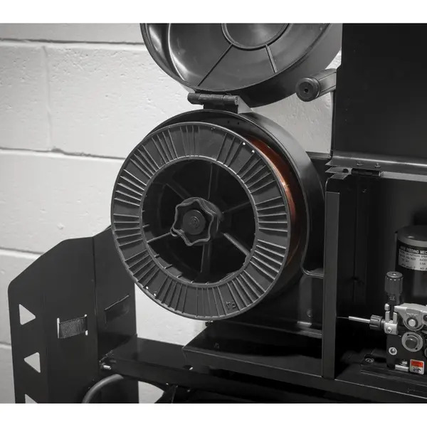 Sealey POWERMIG500i 500A Professional Gas/Gasless MIG/TIG/MMA Inverter Welder With Portable Wire Feeder 400V 3ph