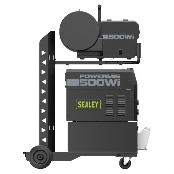 Sealey 500A Professional Gas/Gasless MIG/TIG/MMA Inverter Welder with Portable Wire Feeder & Water Cooler 400V 3ph