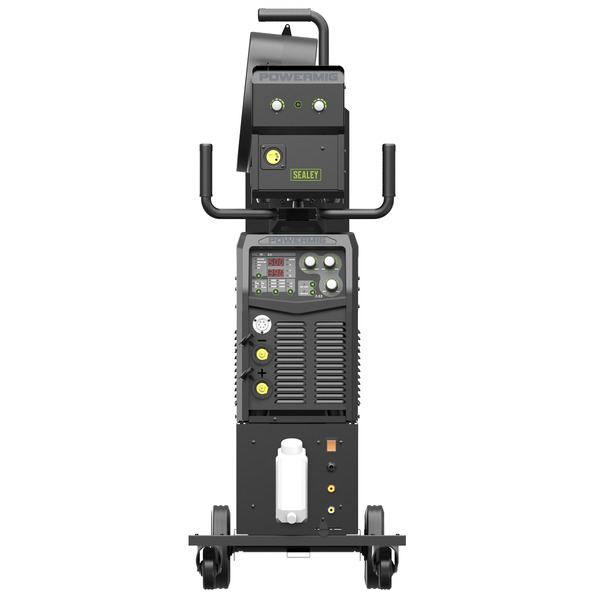 Sealey 500A Professional Gas/Gasless MIG/TIG/MMA Inverter Welder with Portable Wire Feeder & Water Cooler 400V 3ph