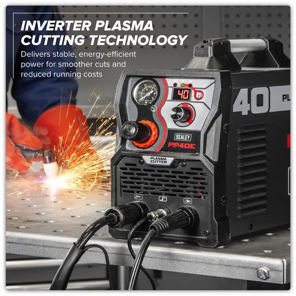 Sealey PP40E Plasma Cutter Inverter 40A 230V