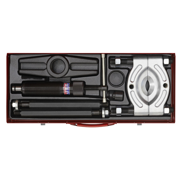 Sealey PS980 Hydraulic Bearing Separator/Puller Set 8pc