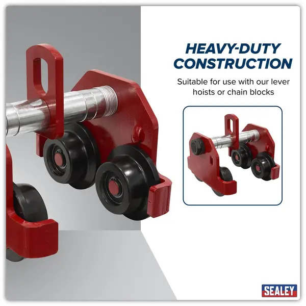 Sealey PT2000 Plain Trolley 2 Tonne