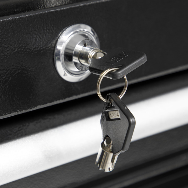 Sealey Premier™ Heavy-Duty Rollcab 930mm 6 Drawer - Black