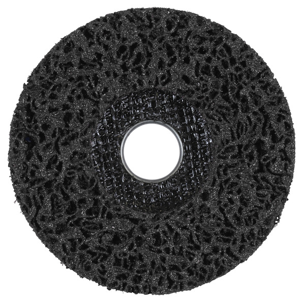 Sealey PTC/CW115DB 115 x 13mm Black Polycarbide Abrasive Strip Disc 22mm Bore - Display Box of 10