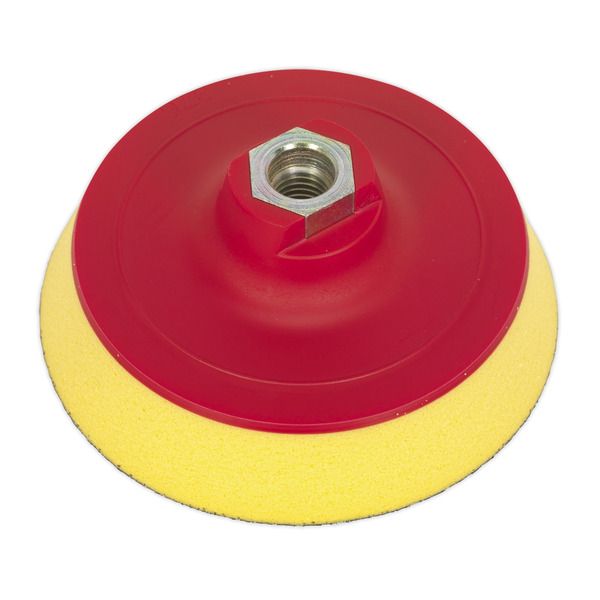 Sealey PTCBPV3S 120mm Hook-and-Loop Ultra-Soft Backing Pad M14 x 2mm