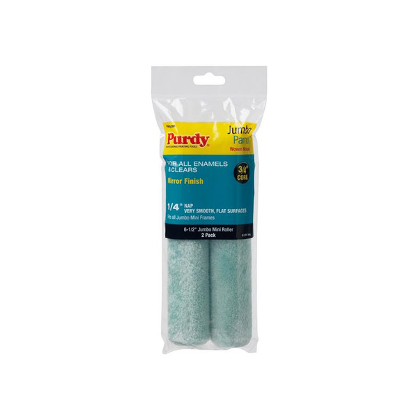 Purdy® PUR140626040 Parrot Jumbo Mini Roller Sleeve 165 x 19mm (6.1/2 x 3/4in) (Pack 2)