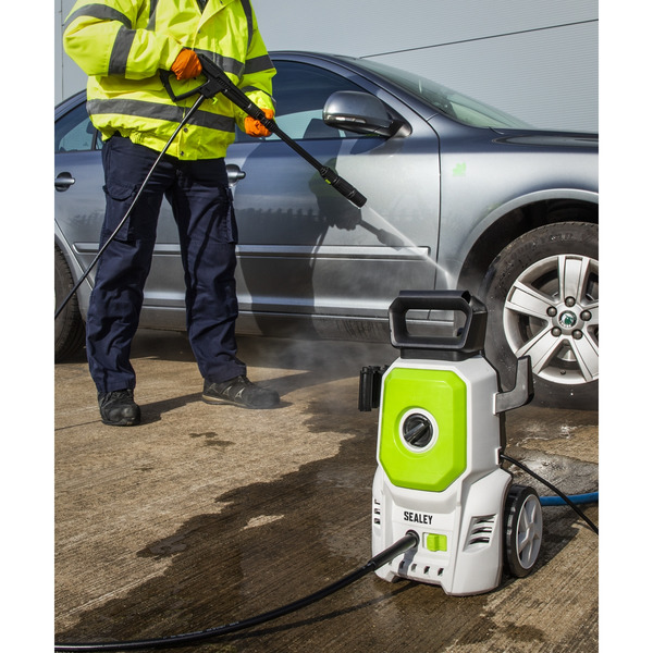 Sealey PW1610 Pressure Washer with TSS & Rotablast&reg; Nozzle 100bar 1200W/230V