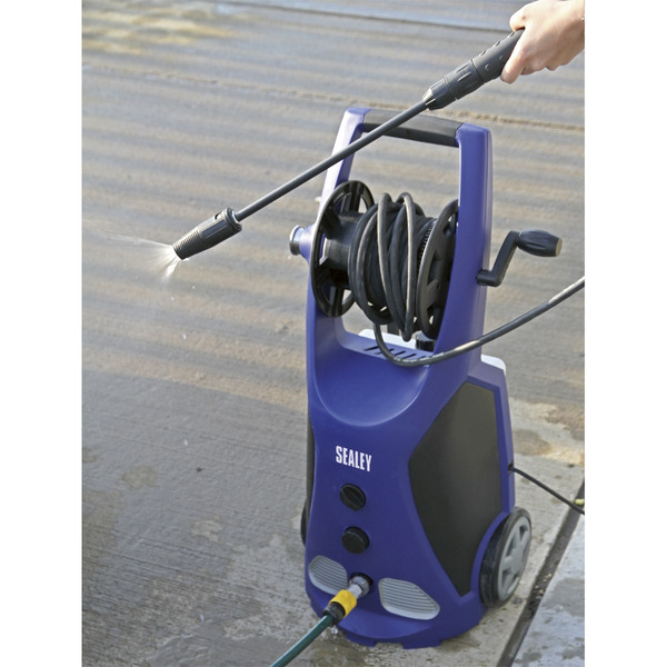Sealey Professional Pressure Washer with TSS & Rotablast® Nozzle 140bar 2100W/230V