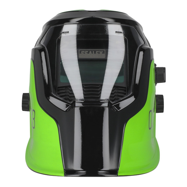Sealey PWH3 Auto Darkening Welding Helmet Shade 9-13 - Green