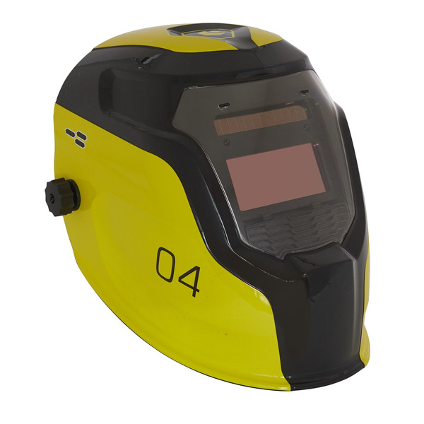 Sealey PWH4 Auto Darkening Welding Helmet Shade 9-13 - Yellow