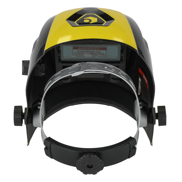 Sealey PWH4 Auto Darkening Welding Helmet Shade 9-13 - Yellow