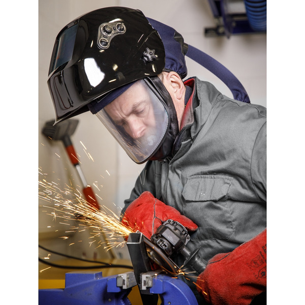 Sealey Auto Darkening Welding Helmet with TH2 Powered Air Purifying Respirator (PAPR)