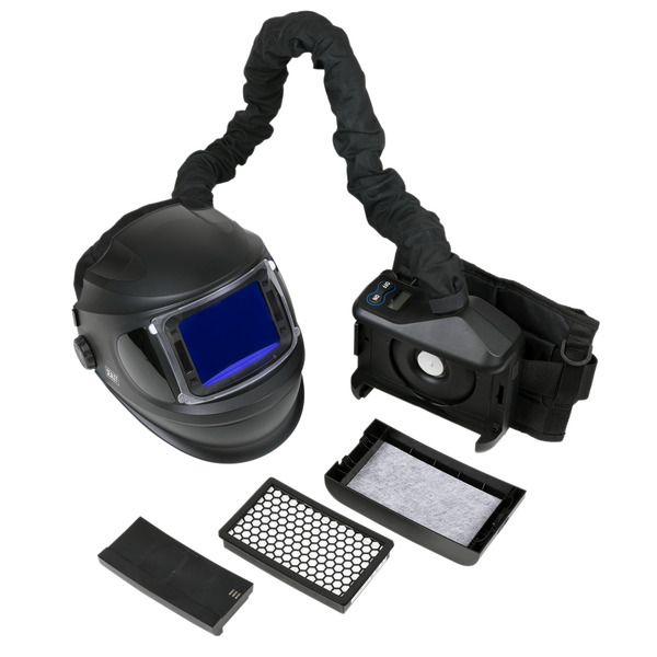 Sealey PWH618 Auto Darkening Welding Helmet with TH3 Powered Air Purifying Respirator (PAPR)