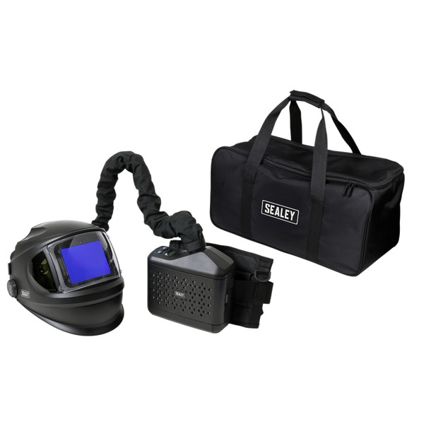 Sealey PWH618 Auto Darkening Welding Helmet with TH3 Powered Air Purifying Respirator (PAPR)