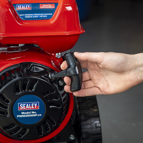 Sealey PWM2500SP Self-Priming Pressure Washer 198bar 5.8hp - Petrol