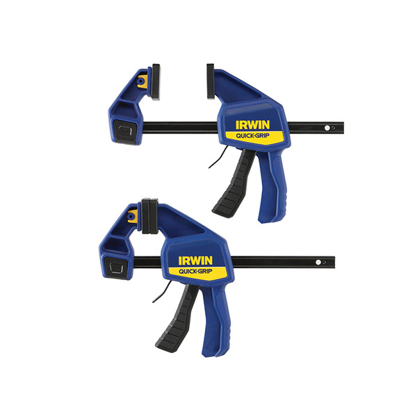 IRWIN® Quick-Grip® Quick-Change™ Medium-Duty Bar Clamp 150mm (6in) Twin Pack