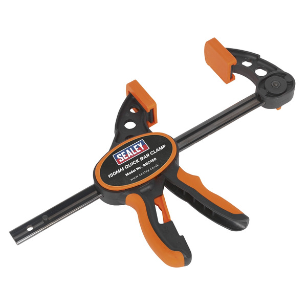 Sealey QBC1502 Quick Bar Clamp Set 150mm 2pc