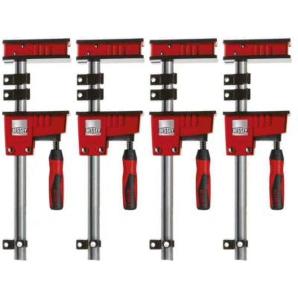 Bessey KRE100 Body Clamps 1000mm 4 Pack