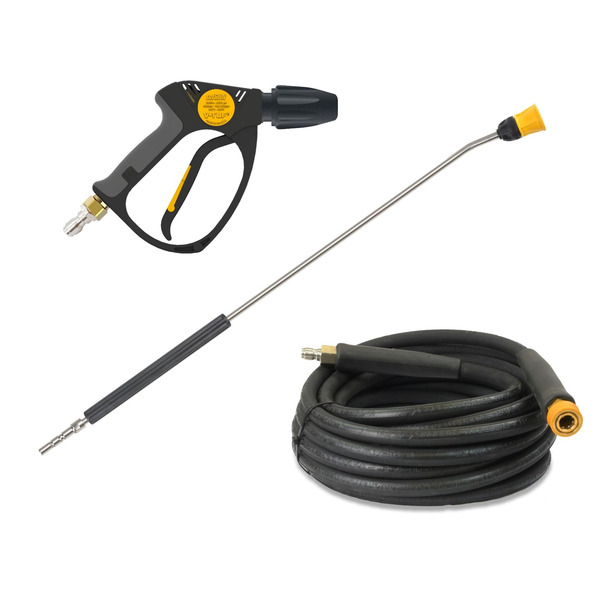 V-TUF RAPID MSH 240v Professional Hot Water Industrial Mobile Pressure Washer - 120Bar, 9L/min