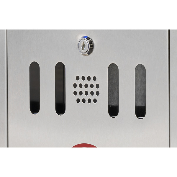 Sealey RCB02 Cigarette Bin Stainless Steel