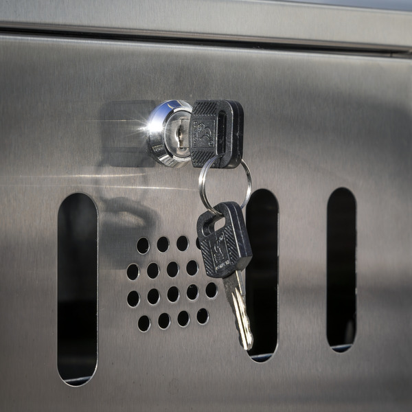 Sealey RCB02 Cigarette Bin Stainless Steel