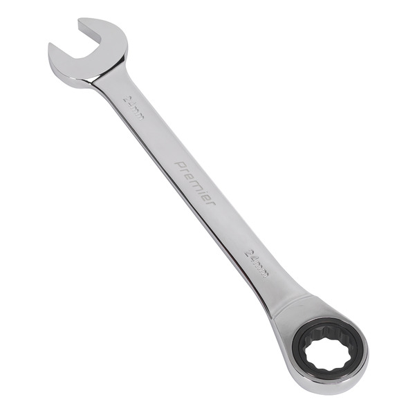 Sealey RCW24 Premier Combination Ratchet Spanner 24mm