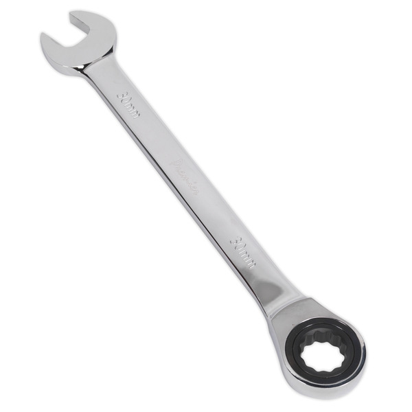 Sealey RCW30 Premier Combination Ratchet Spanner 30mm