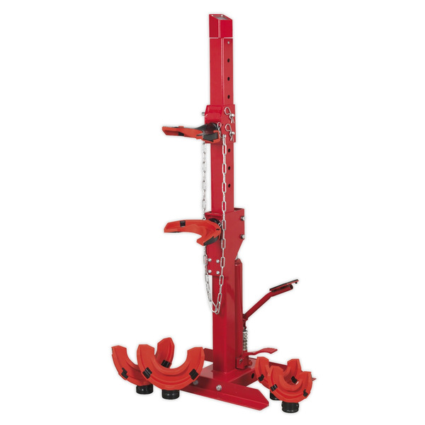 Sealey Hydraulic Coil Spring Compressing Station with Gauge 2000kg Capacity