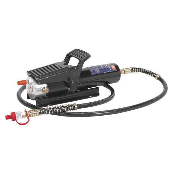Sealey Air Hydraulic Pump with Hose 10 Tonne