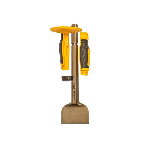 Roughneck ROU31926 Gorilla Brick Bolster with Non-Slip Hand Guard 76 x 279mm (3 x 11in)
