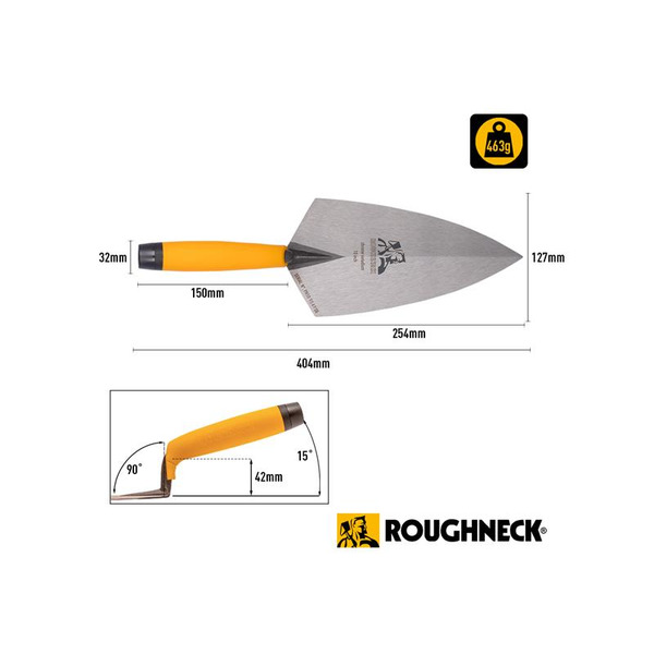 Roughneck ROU51020 Philadephia Pattern Brick Trowel 250mm (10in)