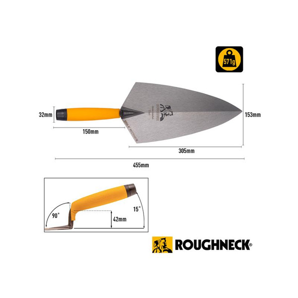 Philadelphia Pattern Brick Trowel 300mm (12in)