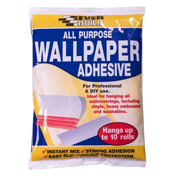 Everbuild All Purpose Wallpaper Adhesive Pack of 10 Rolls - 488612