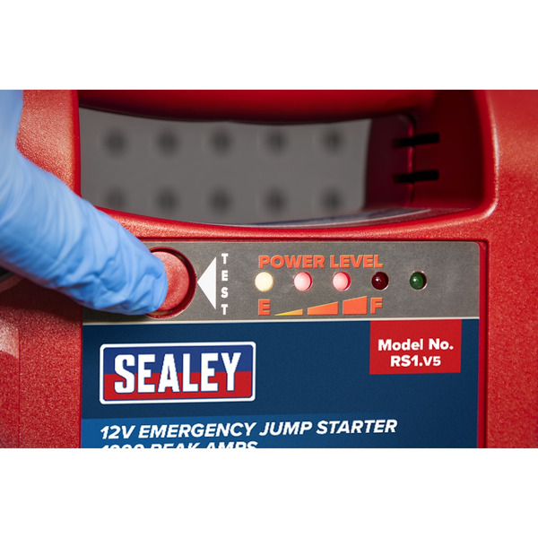 Sealey RS1 RoadStart&reg; 12V Emergency Jump Starter 1000 Peak Amps