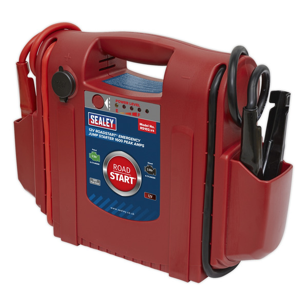 Sealey RoadStart® 12V Emergency Jump Starter 1600 Peak Amps