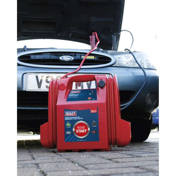 Sealey RoadStart® 12V Emergency Jump Starter 3200 Peak Amps