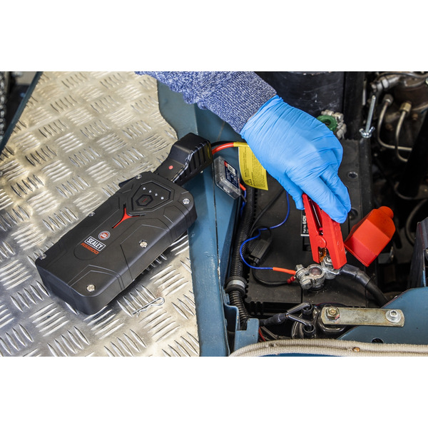 Sealey RS1200 RoadStart&reg; 12V Lithium-ion Jump Starter Power Pack 1200A