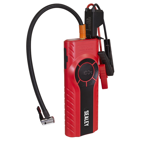 Sealey RS1200TI RoadStart&reg; 12V Jump Starter & Tyre Inflator 1200A