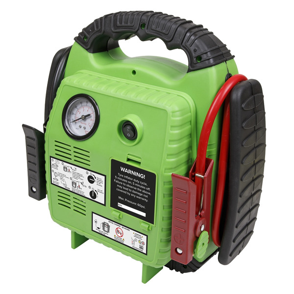 Sealey RS1322HV RoadStart&reg; 12V Emergency Jump Starter with Air Compressor 900 Peak Amps
